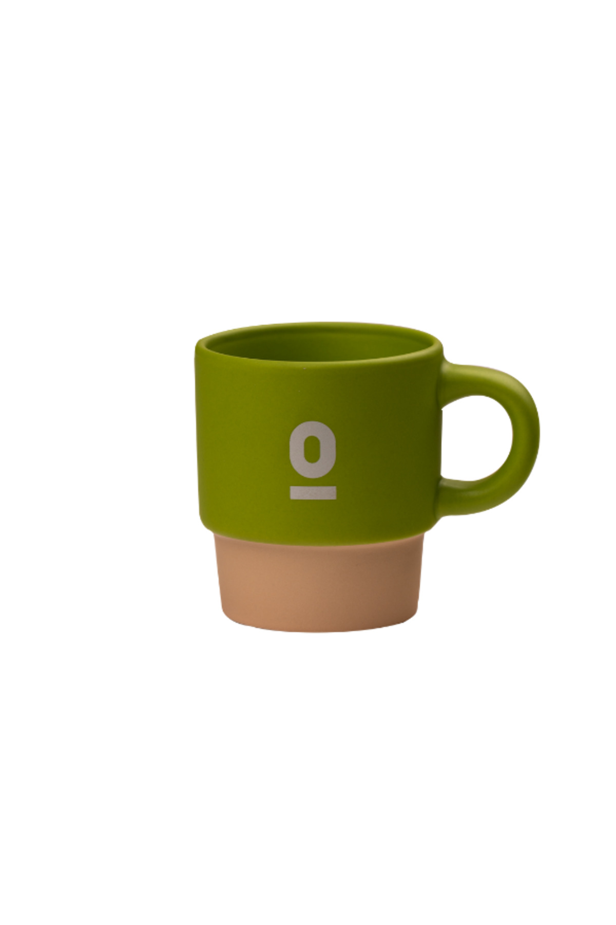 Light Green Stoneware Espresso Cup No:107 – 120 ml Ceramic Espresso Cup