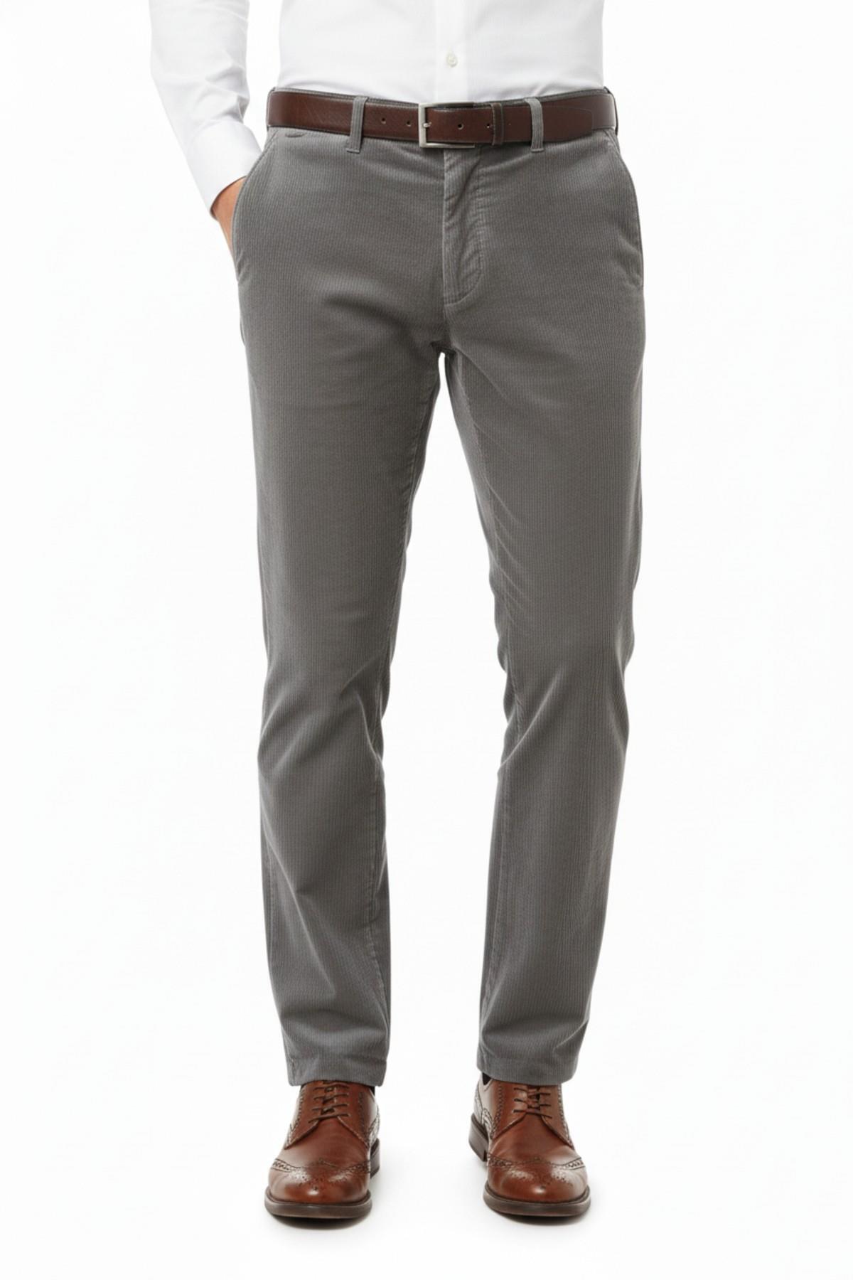 LAVETTO Erkek Kışlık Kadife Pantolon Klasik Kalıp BGL-ST04827