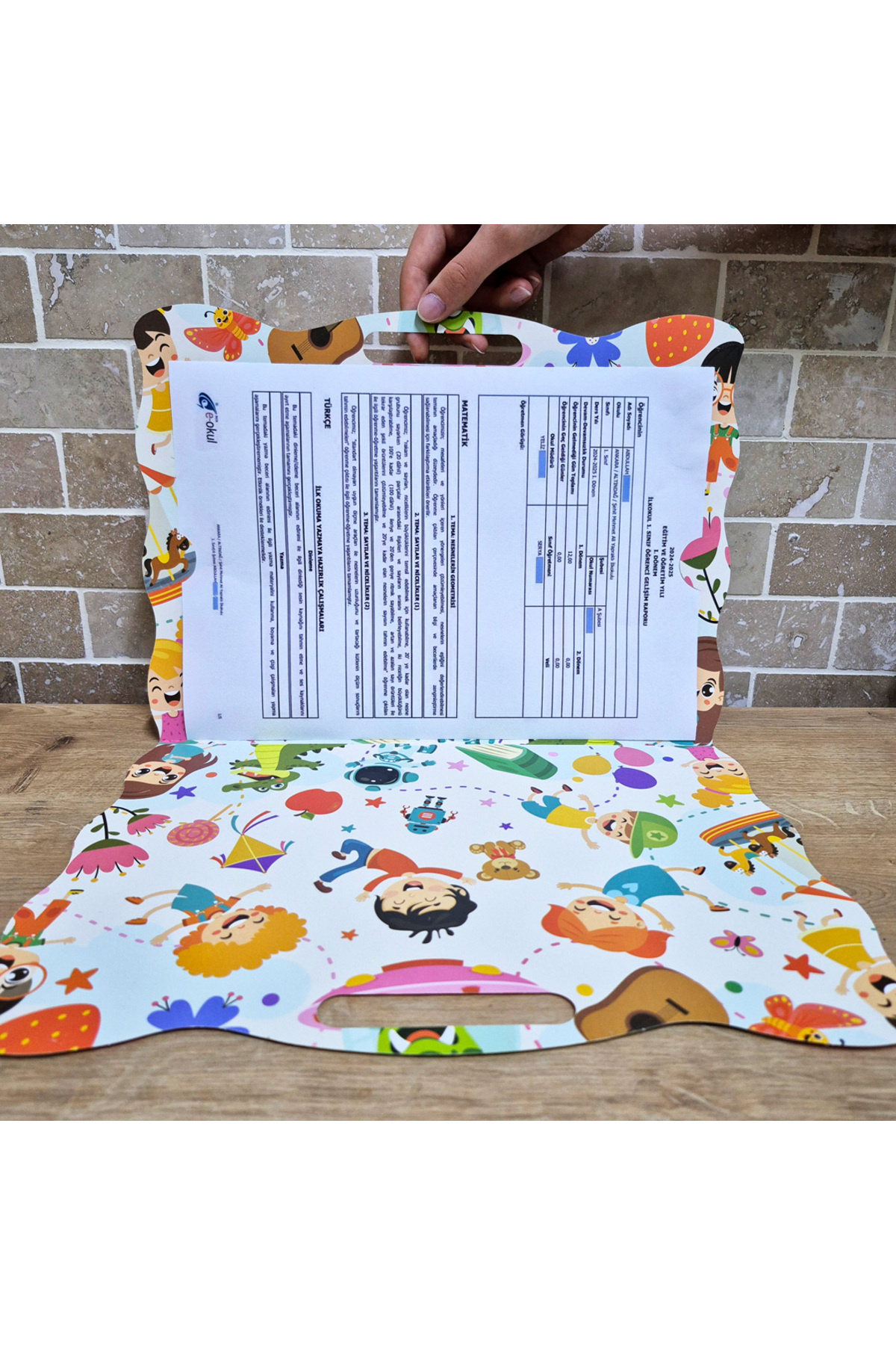 Etkinlikdenizi  Tatil Şenliği Çantalı Gelişim Raporu Karne Kılıfı (1 ADET) - Görsel 3