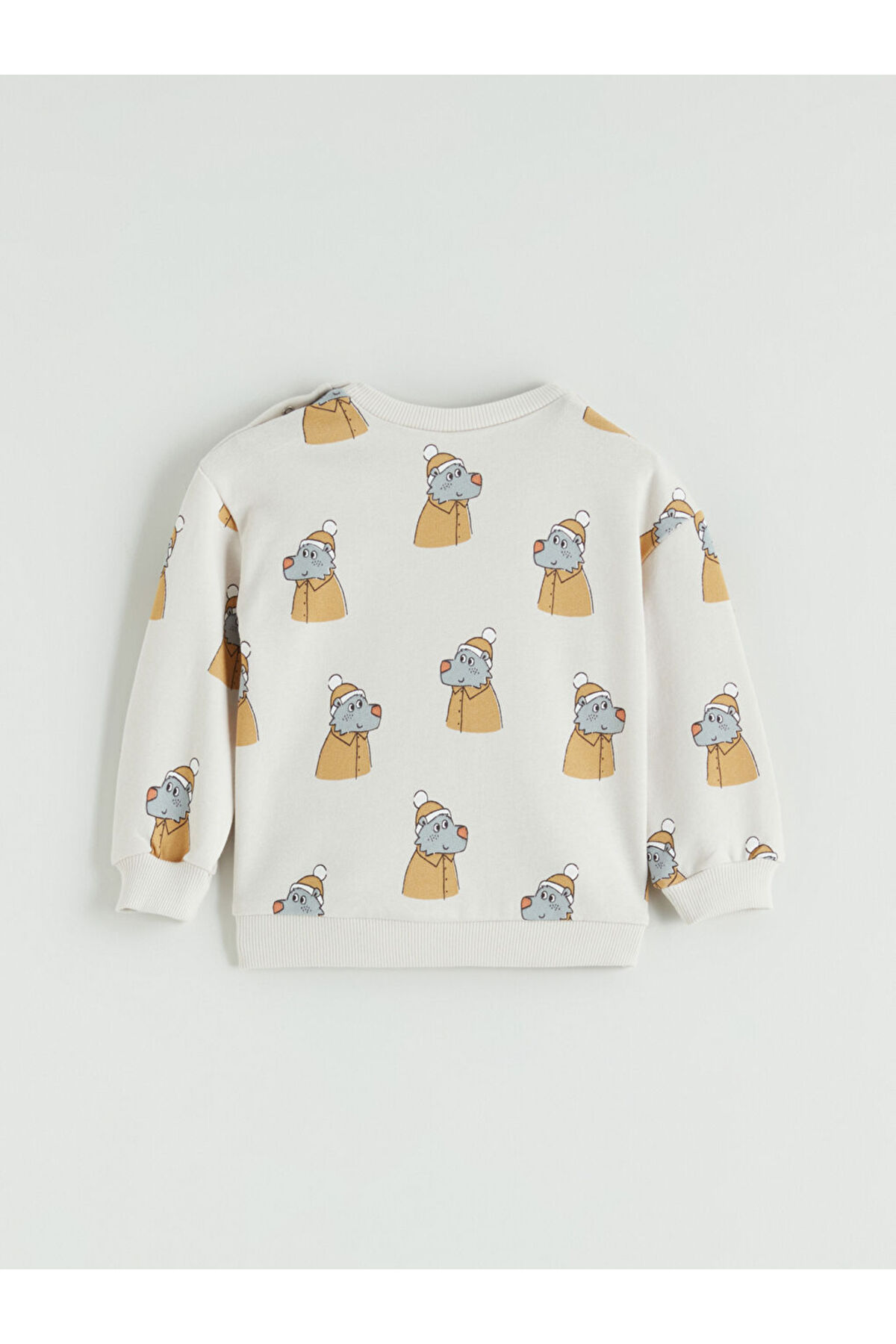 LC Waikiki Baskılı Erkek Bebek Sweatshirt ve Pantolon fotoğrafı 4 (önizleme)