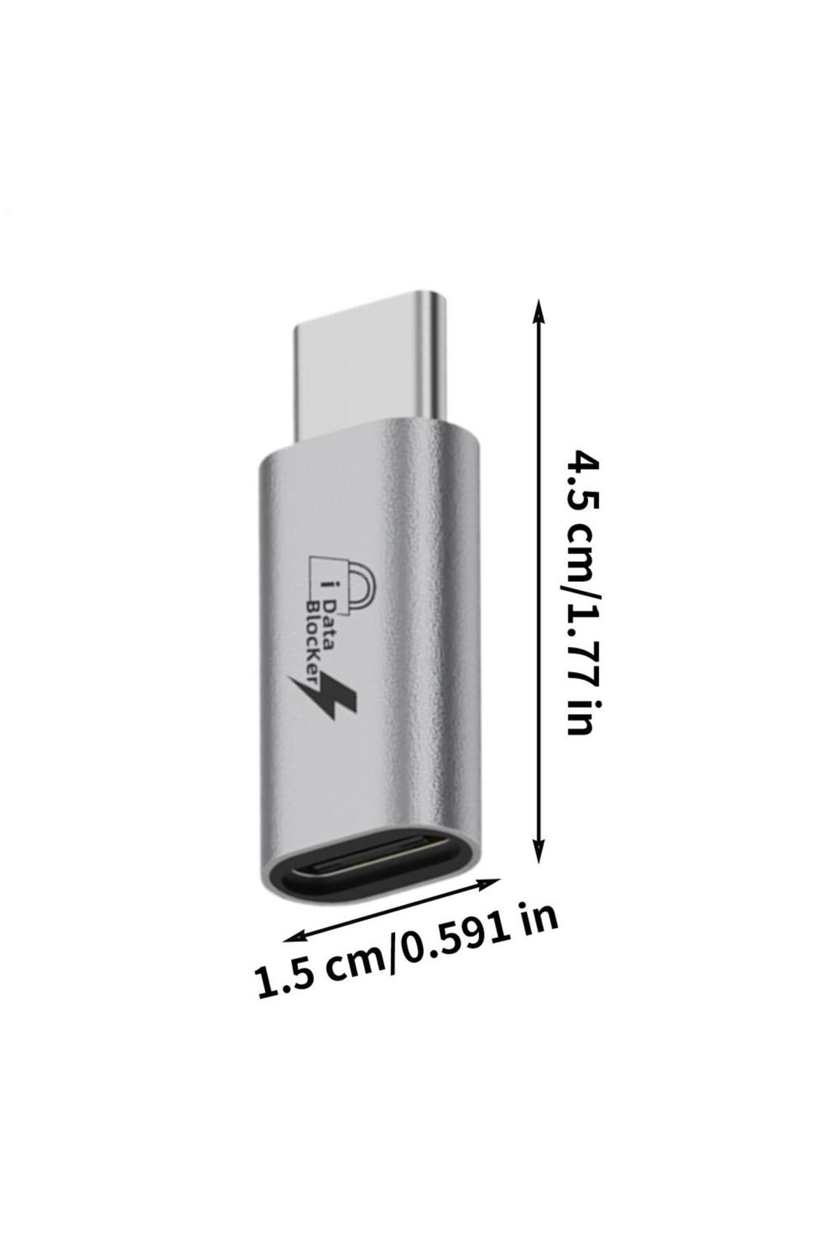 محول أمان USB من النوع C ذكر إلى أنثى لحماية البيانات من السرقة الإلكترونية، شركة Type-C Defender Co