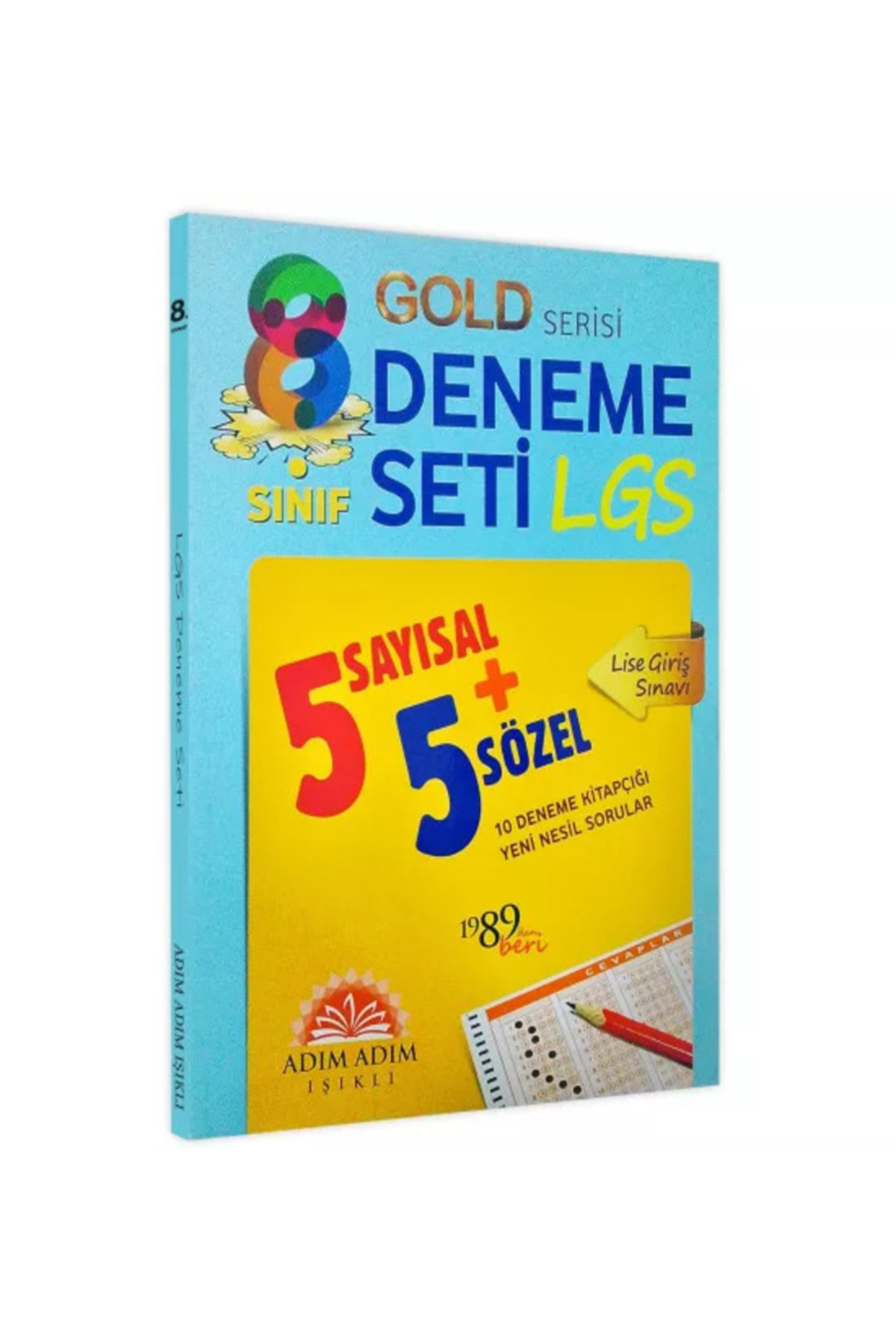 Karakutu Yayınları LGS 8.Sınıf Adım Adım Işıklı Yayıncılık GOLD