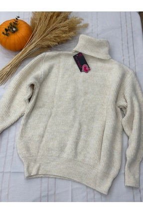 Trend Home Butik 2 Boğazlı Triko Kazak
