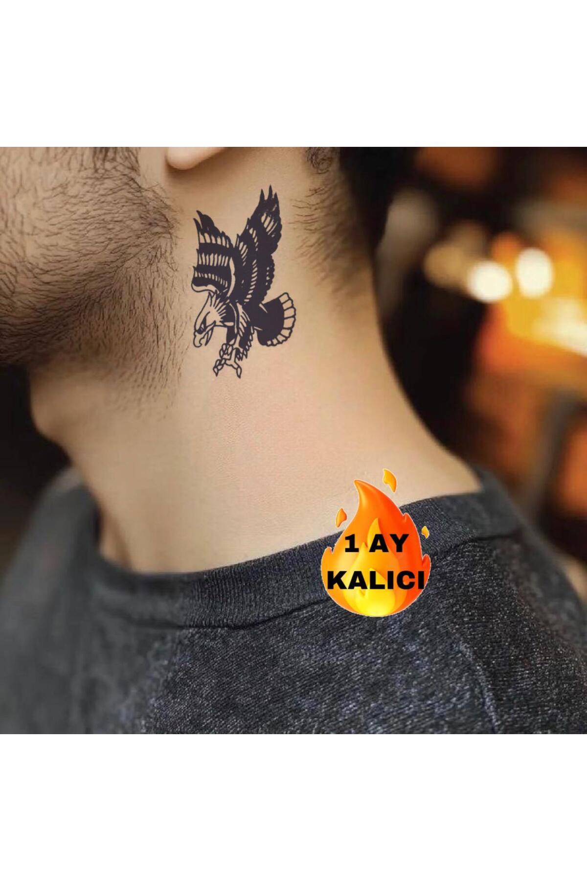 Mecit Tuhafiye 1 AY KALICI MİNİMAL KARTAL GEÇİCİ DÖVME