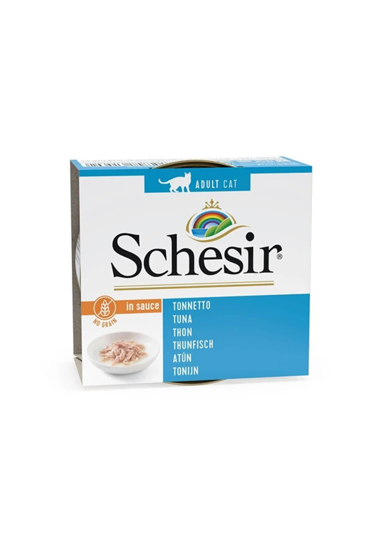 Schesir Salsa Soslu Ton Balıklı Kedi Konservesi 70 Gr