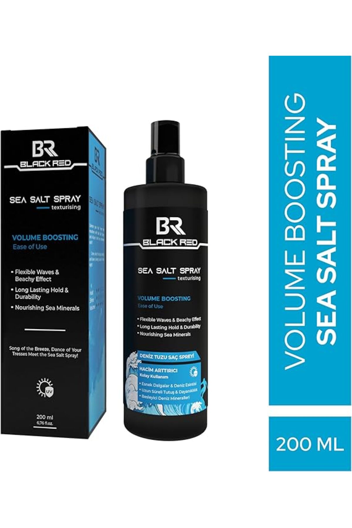 Red Saç Deniz Tuzu Spreyi - Sea Salt Spray Orta Tutuşlu Hacimlendirir Anti Uv Saç Şekillendirici — LHNDTRESTCET48U8-AIVI-XG2I-A — تصویر 4 از 5