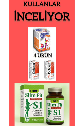 LoreLife LORE SLİM FİT S1 30KP+PLUSS 30KP+COLİDEX