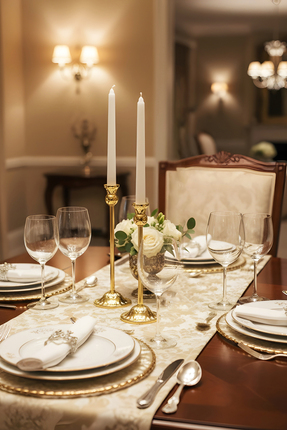 AA HomeLight 2’li Gold Mumluk Takımı, Dekoratif Ev Aksesuarı Paslanmaz Şamdan...