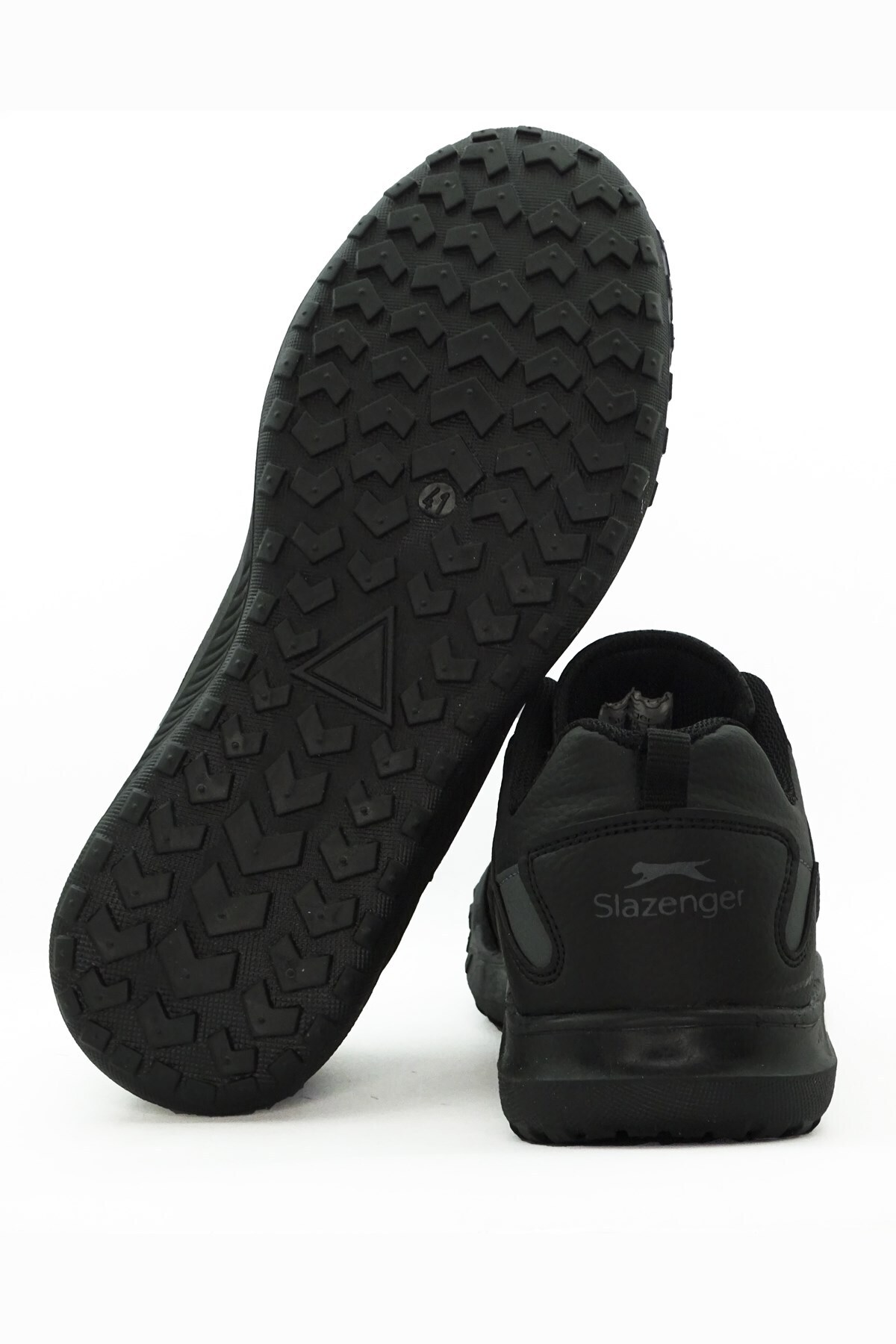 Slazenger Aeros Erkek Outdoor Siyah Spor Ayakkabısı Yürüyüş Günlük Trekking görsel 3