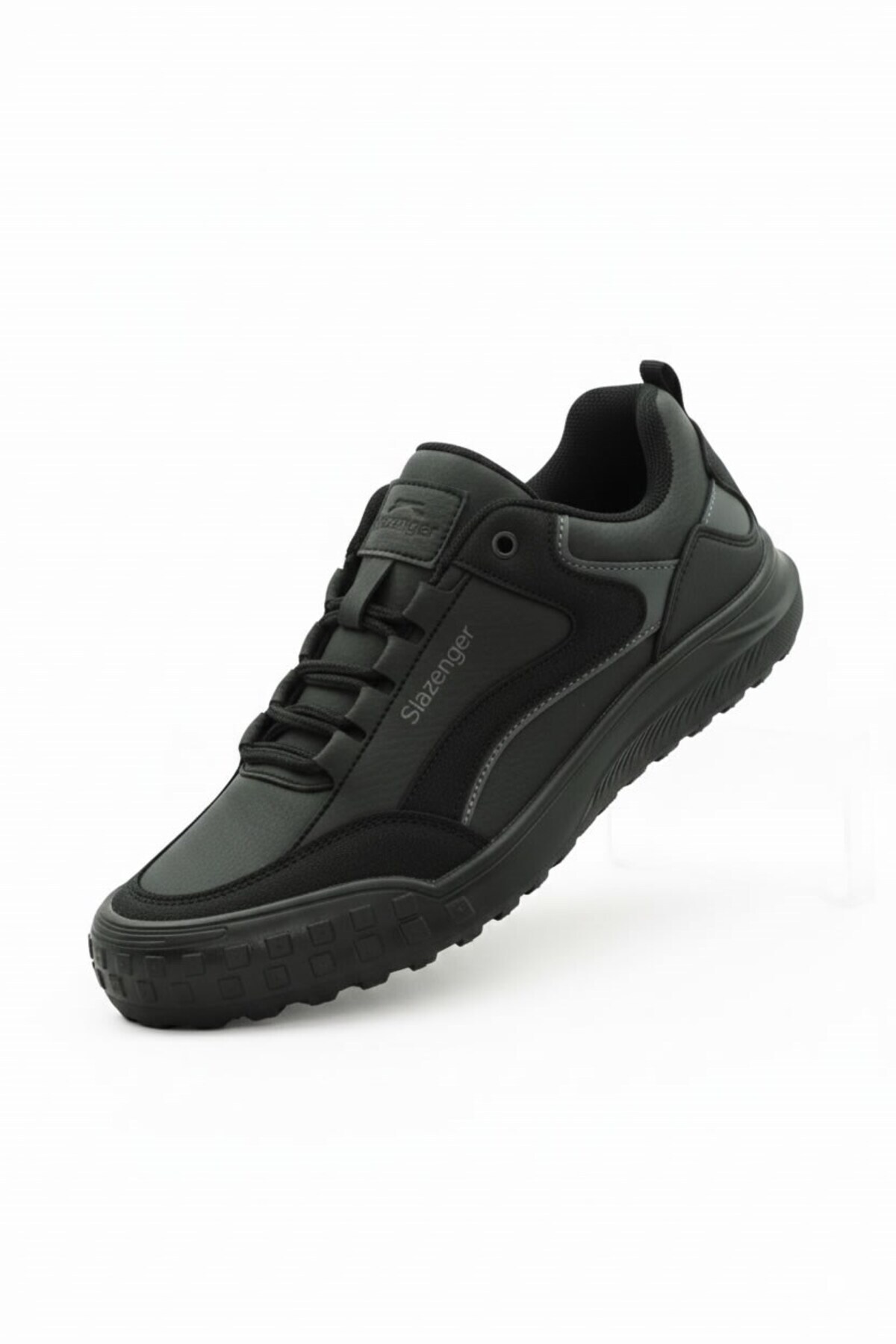 Slazenger Aeros Erkek Outdoor Siyah Spor Ayakkabısı Yürüyüş Günlük