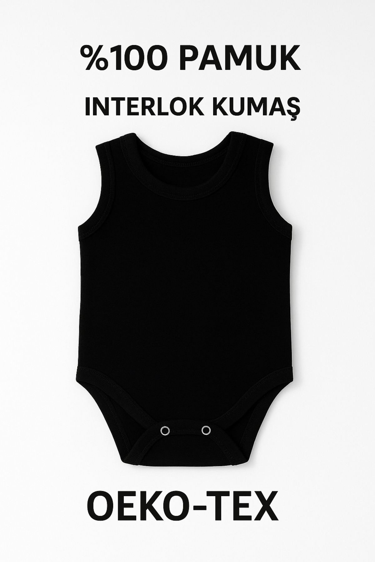 Gleamy Bebek %100 Pamuk Penye Zıbın 5'li Set Bisiklet Yaka Atlet Body badi fotoğrafı 4 (önizleme)