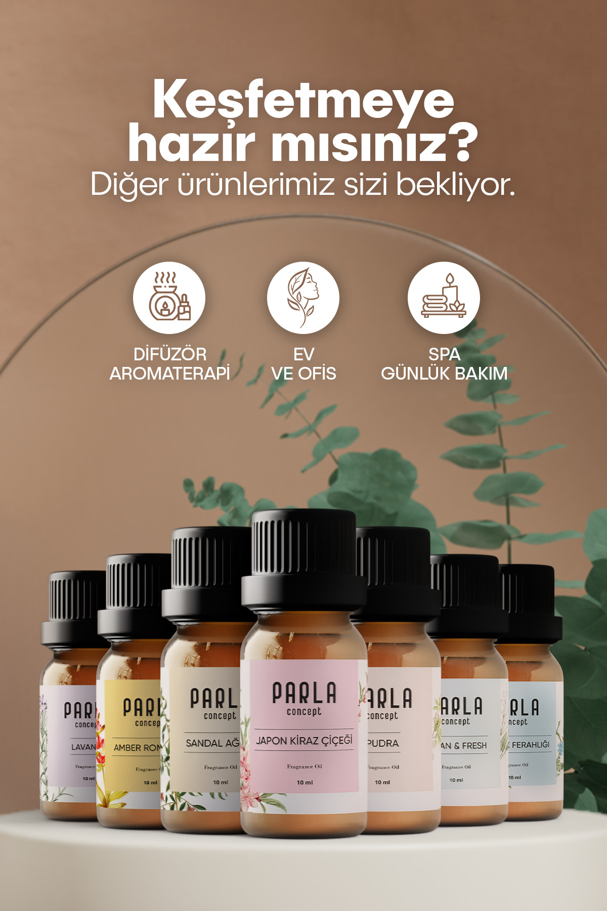 Parla Concept Çamaşır Yün Kurutma Topu Kokusu - Bebek Pudrası - 10 ml - 1 Adet - Esansiyel Uçucu Yağ fotoğrafı 5 (önizleme)