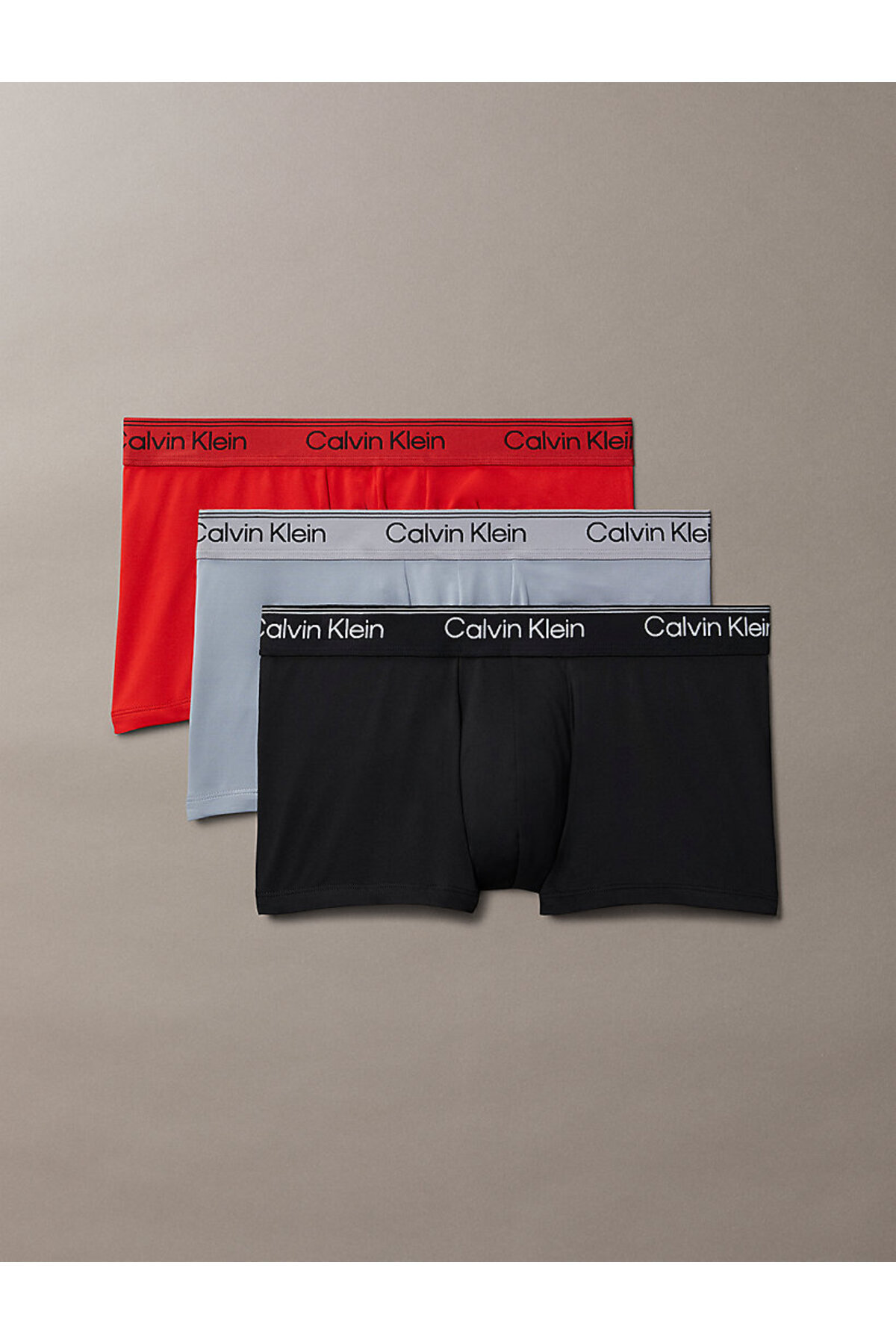 کلوین کلاین ست بوکسور سه تکه قرمز مردانه