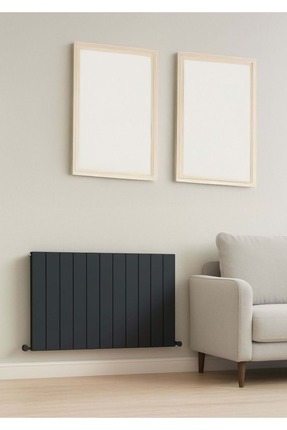 İconi Neva Yatay Duble Alüminyum Dizayn Radyatör Boyalı Kapak - 600 X 612