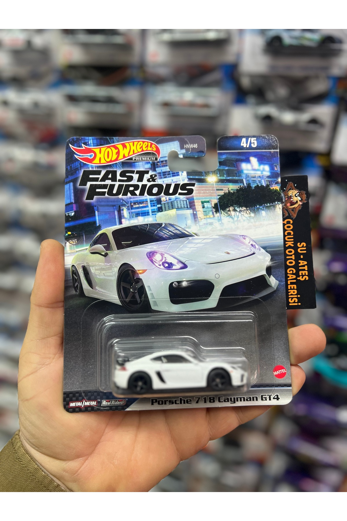 HOT WHEELS Premıum Porsche 718 Cayman Gt4 ( 1.64 ölçek) - Fiyatı