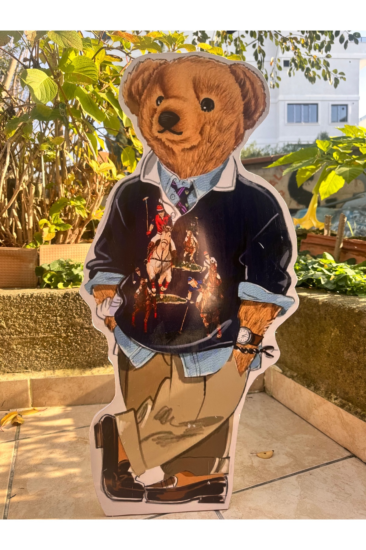 Nice events Teddy bear ayaklı pano 75 cm