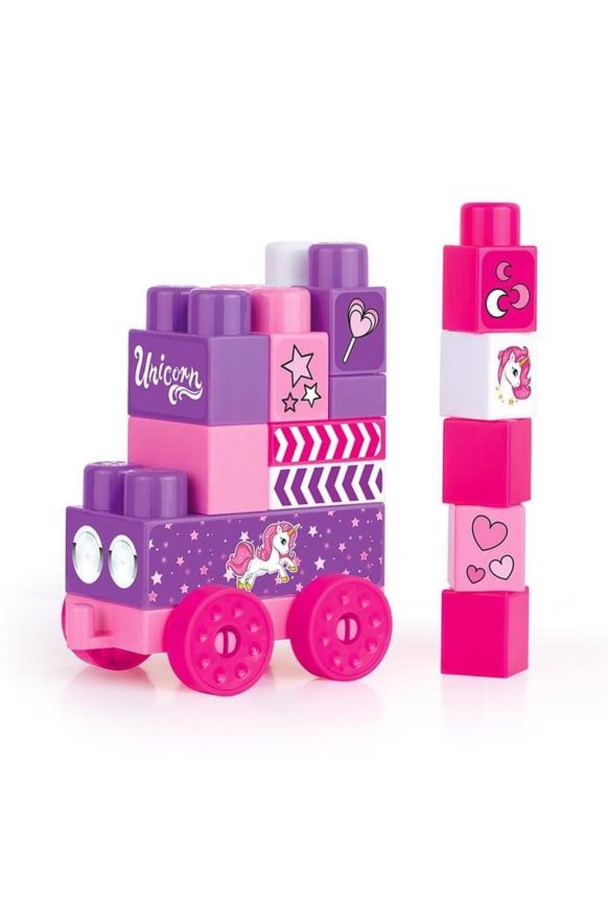 مگا بلاک ۲۰ تکه به همراه کیسه کامل تک‌شاخ