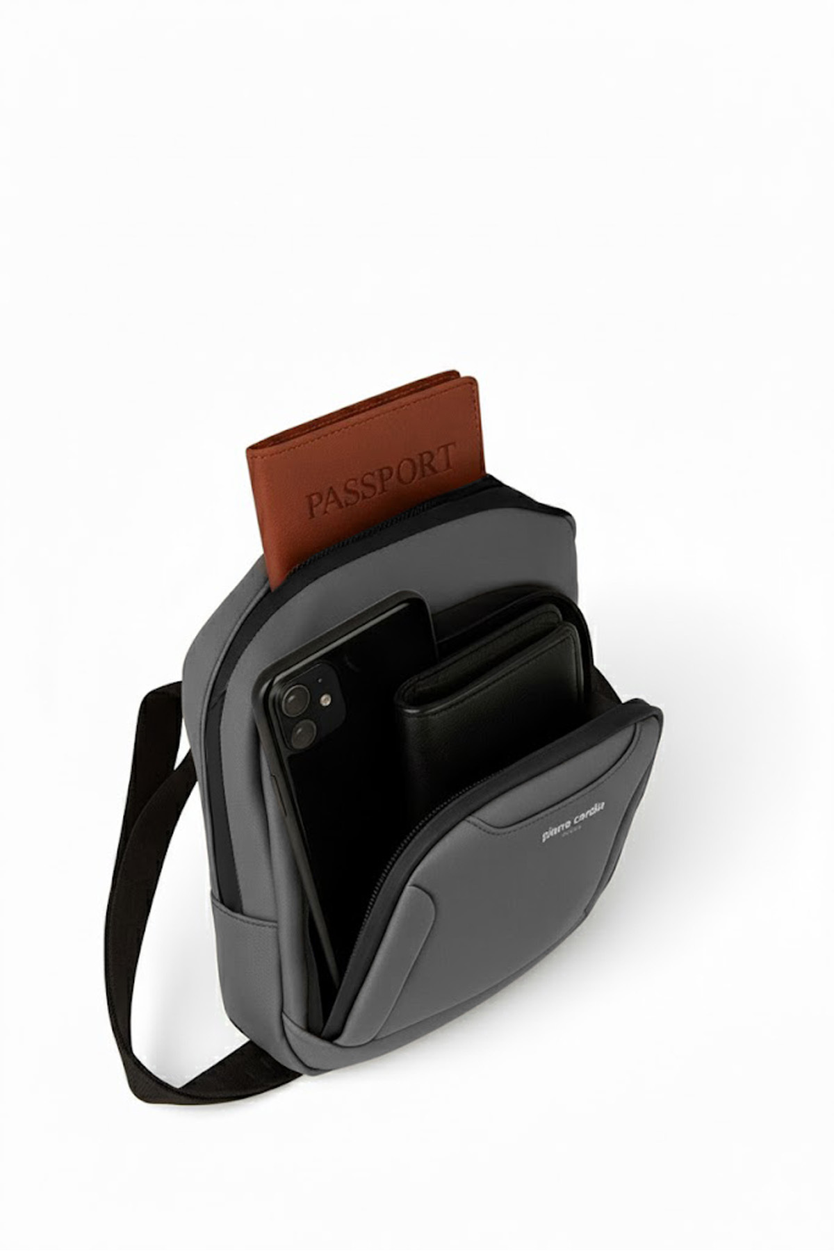 کیف پستچی مردانه راسته | پیر کاردین Pierre Cardin c002013-VR - تصویر 5