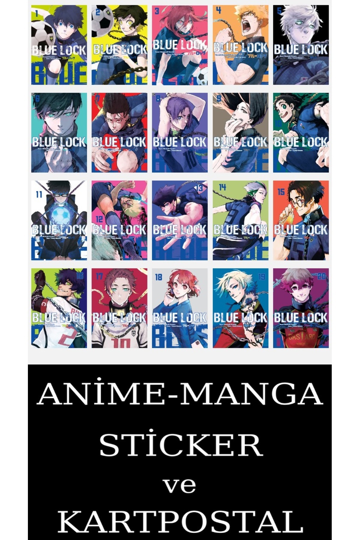 Blu-ray107本　まとめ売り Komik Şeyler Blue Lock 1-2-3-4-5-6-7-8-9-10-11-12-13-14-15-16-17