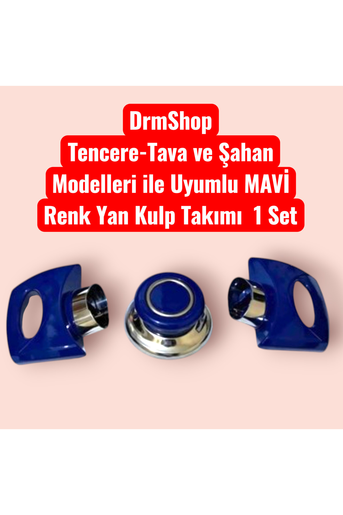 shopdrm Tüm Markalarla Uyumlu Tencere Kulp Seti 1 TK