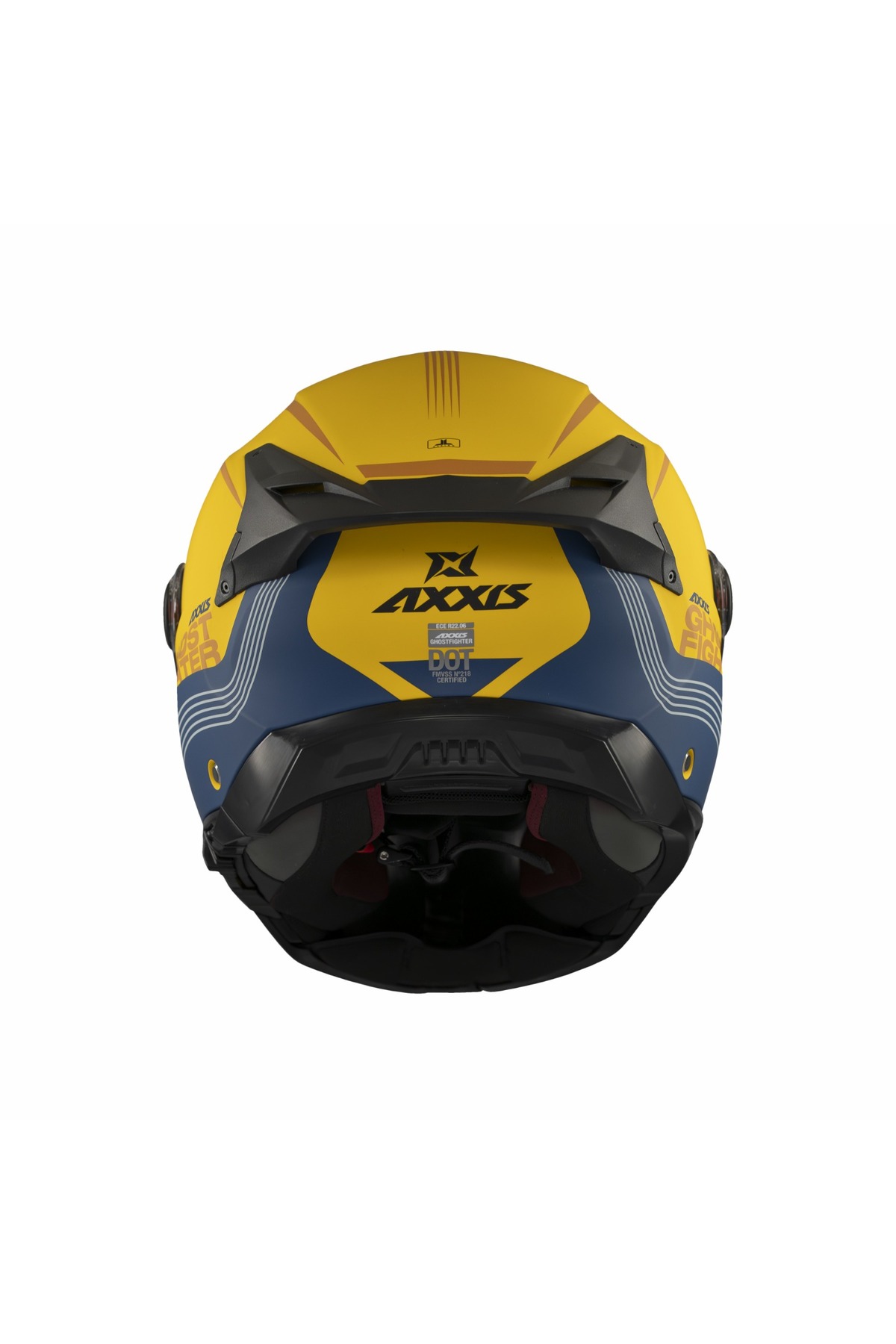 Axxis GHOSTFİGHTER SV BİTONE C13 SARI ÇENE AÇILIR KASK - Fiyatı