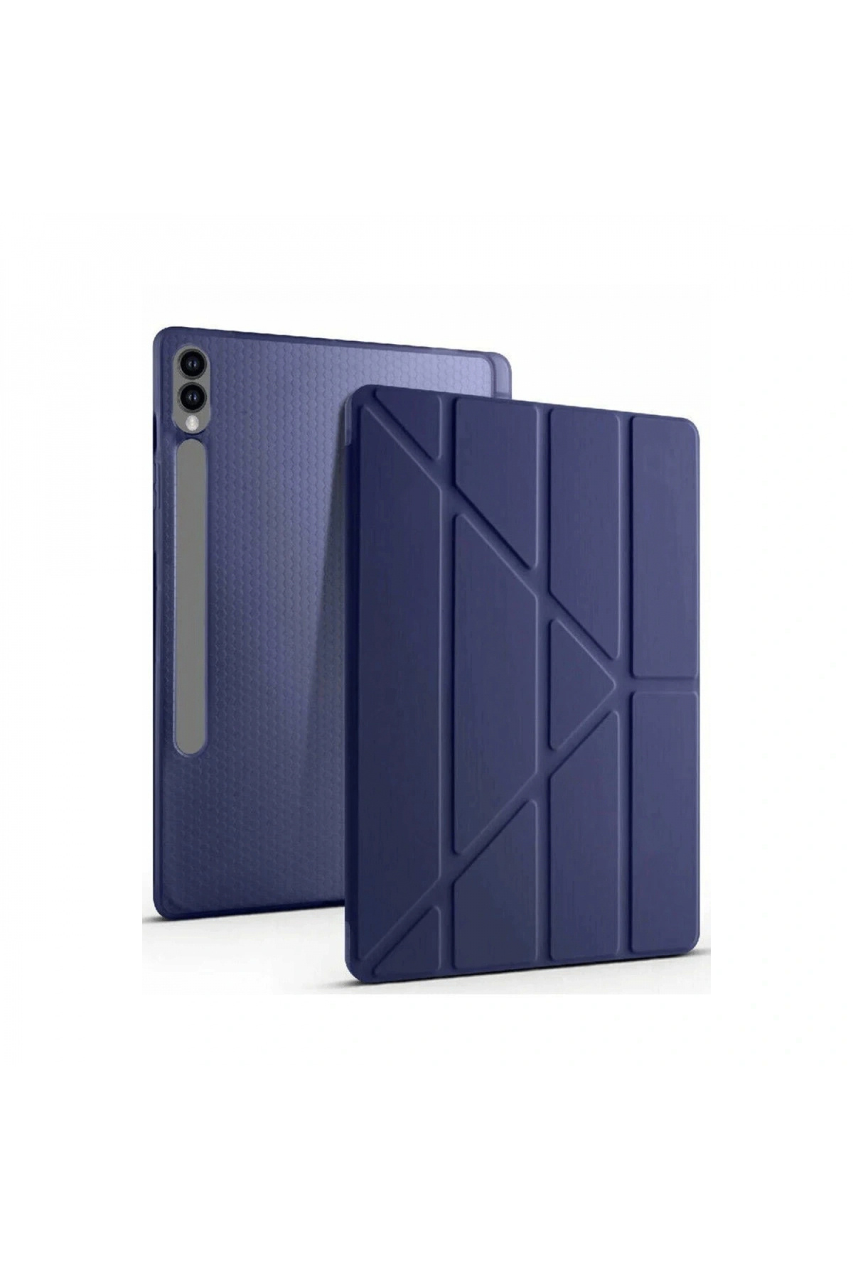 byhodi Samsung Galaxy X510 Tab S9 Fe 11 Kılıf Kalemlikli Mars Tablet Kılıfı - Lacivert