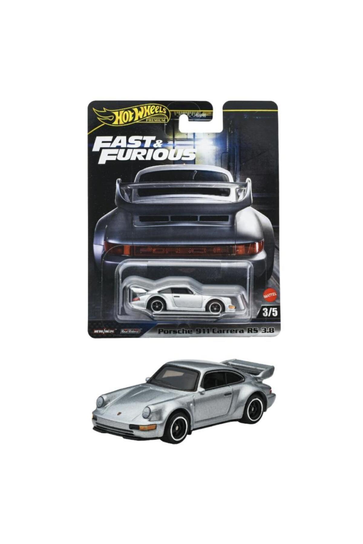 HOT WHEELS Fast-Furious Premium Car Porsche 911 Carrera Rs 3.8