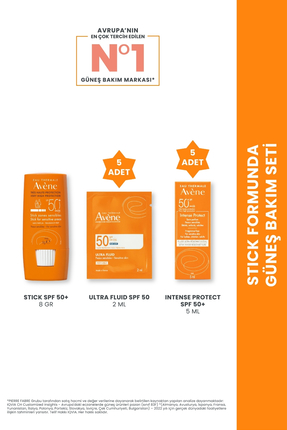 Avene Stick Formunda Güneş Bakım Seti (Ultra Fluid Losyon + Güneş Kremi) Hedi...