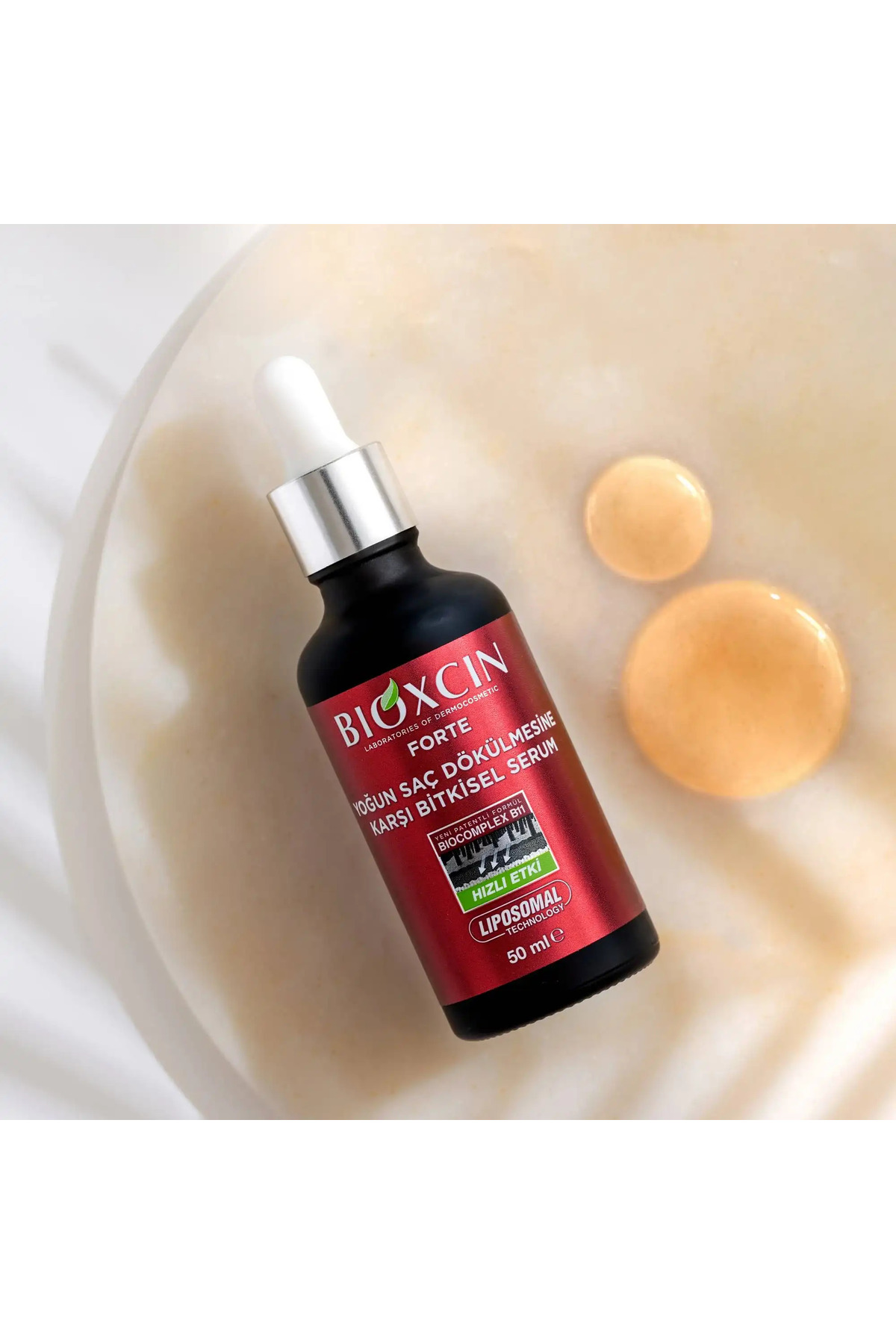 Yoğun Saç Dökülmesine Karşı (Forte Serum 50ML + Forte Şampuan 300ML) + 100ML YÜZ YIKAMA JELİ — DLNYTCRT-FORTE50ML300MLJELLİ1524 — تصویر 4 از 5