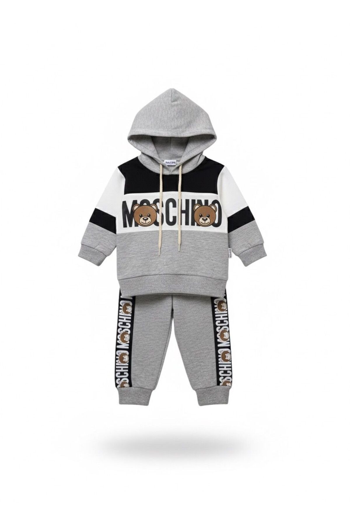 「♡pippi♡ 専用」新品未使用 moschino スウェット 上下セット5A MİNA KİDS STORE MOSCHINO Bebek Çocuk Ayıcık Baskılı Kapüşonlu