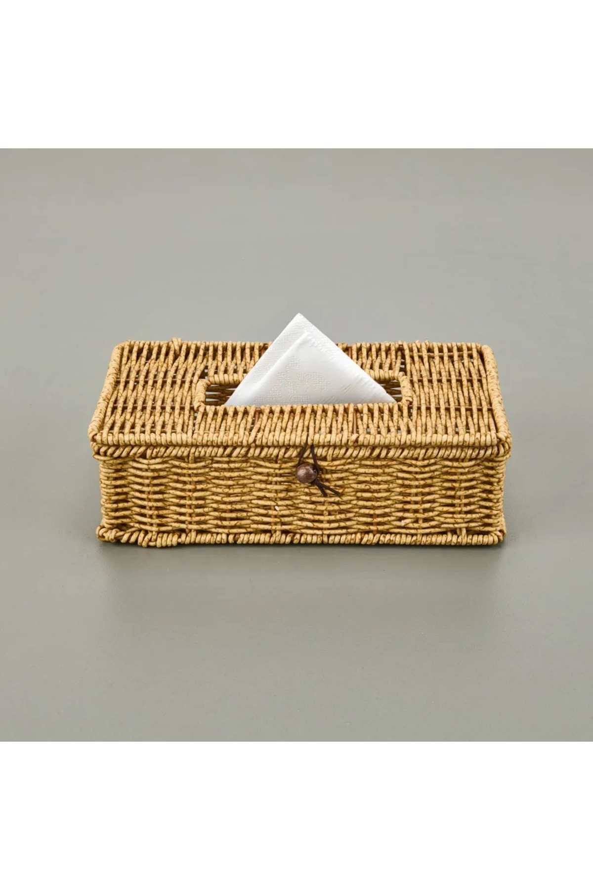 Rattan Z Napkin Holder Organizer 24x13x8 cm