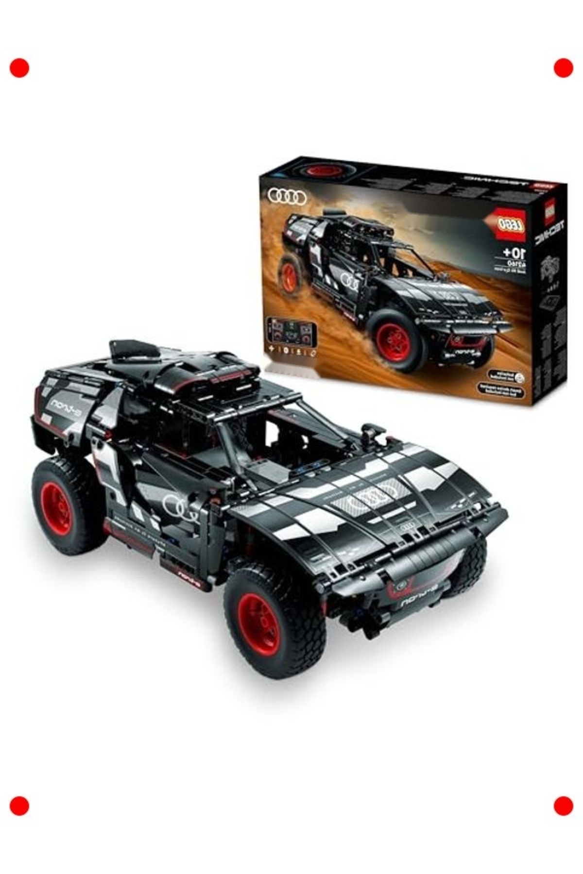 مجموعه ساخت ماشین رالی کنترلی - ۹۱۴ قطعه