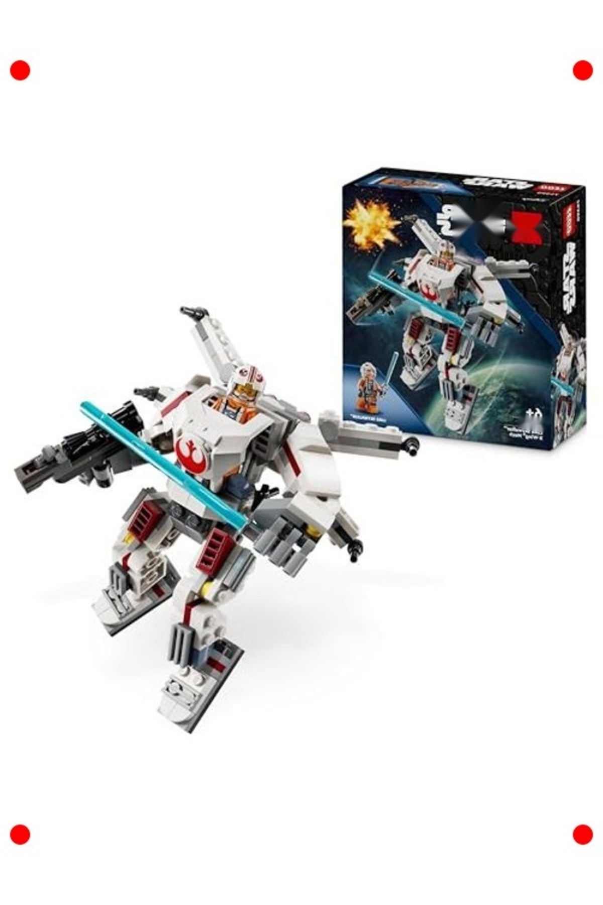 مجموعه ساخت ربات جنگجوی اوز (۱۹۵ قطعه)