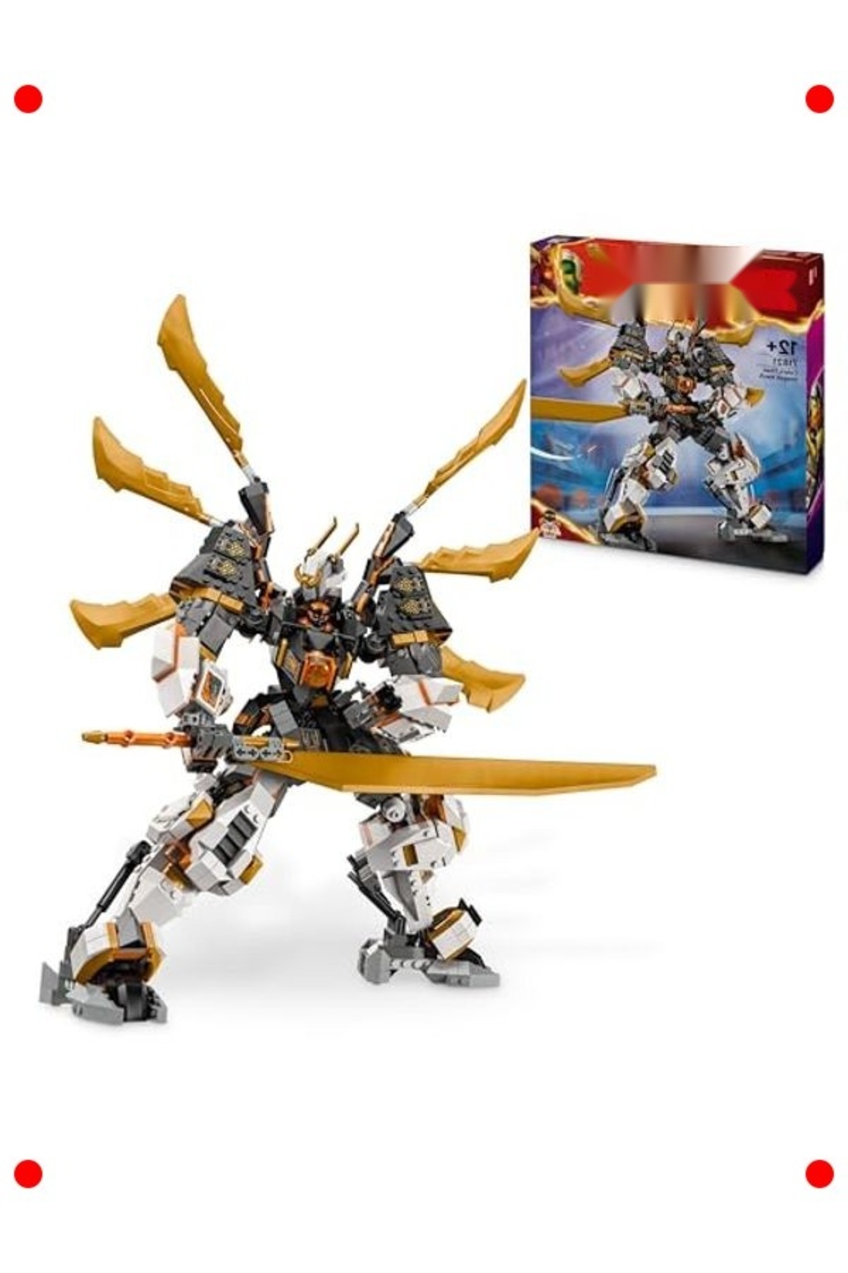 مجموعه مونتاژ ربات اژدهای تایتان (۱۰۵۵ قطعه)