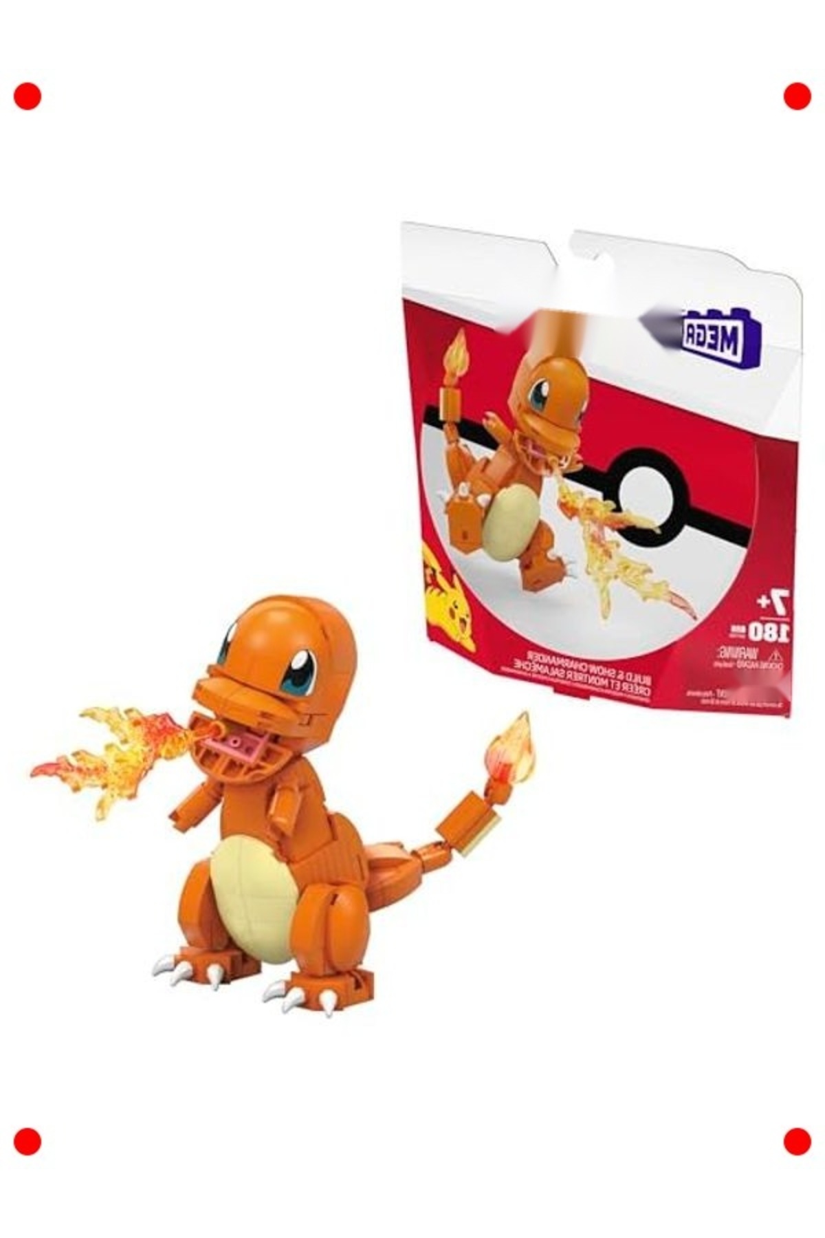 ساخت و نمایش: کیت مونتاژ فیگور اژدهای آتشین (۱۸۵ قطعه)