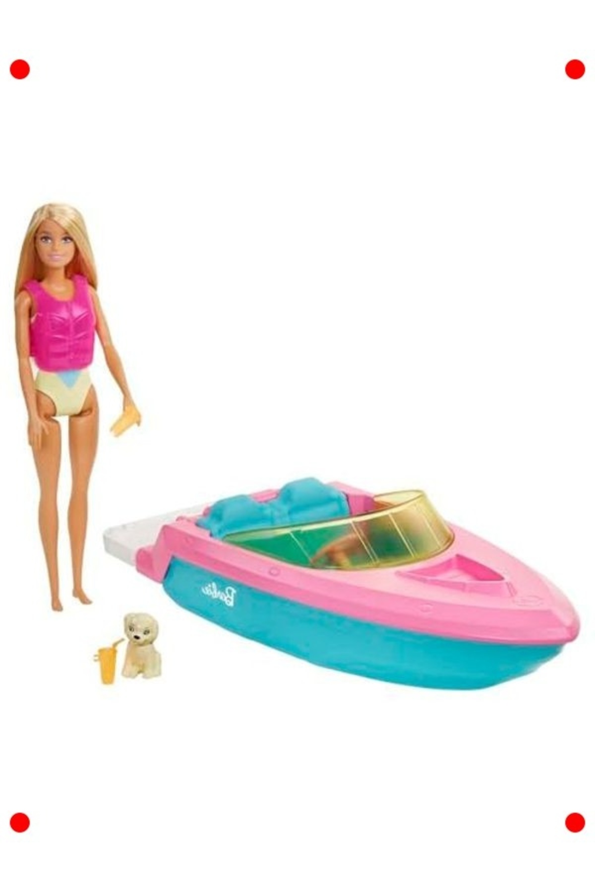 ست قایق نوزاد شیک - همراه با سگ و لوازم جانبی