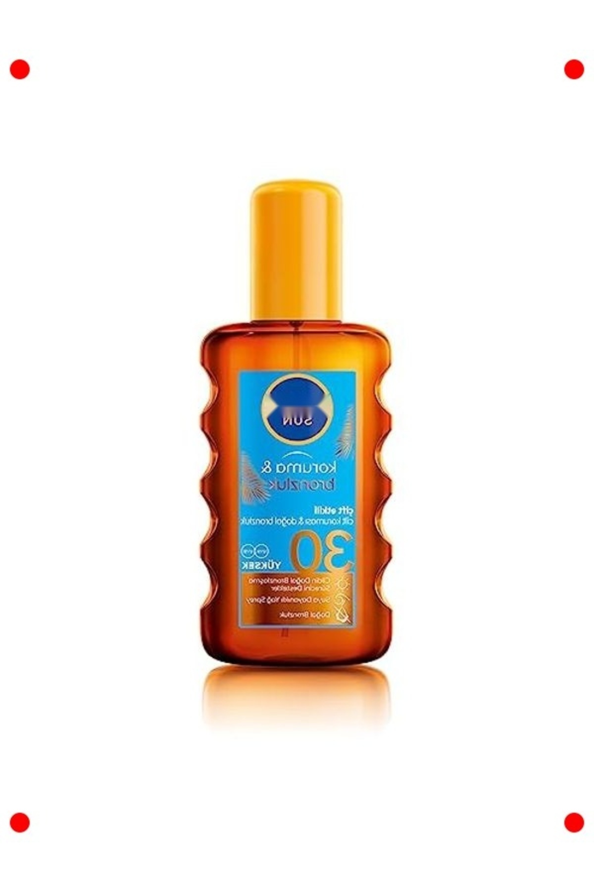 markentegra SPF30 Koruma & Doğal Bronzluk Güneş Yağı 200 ml