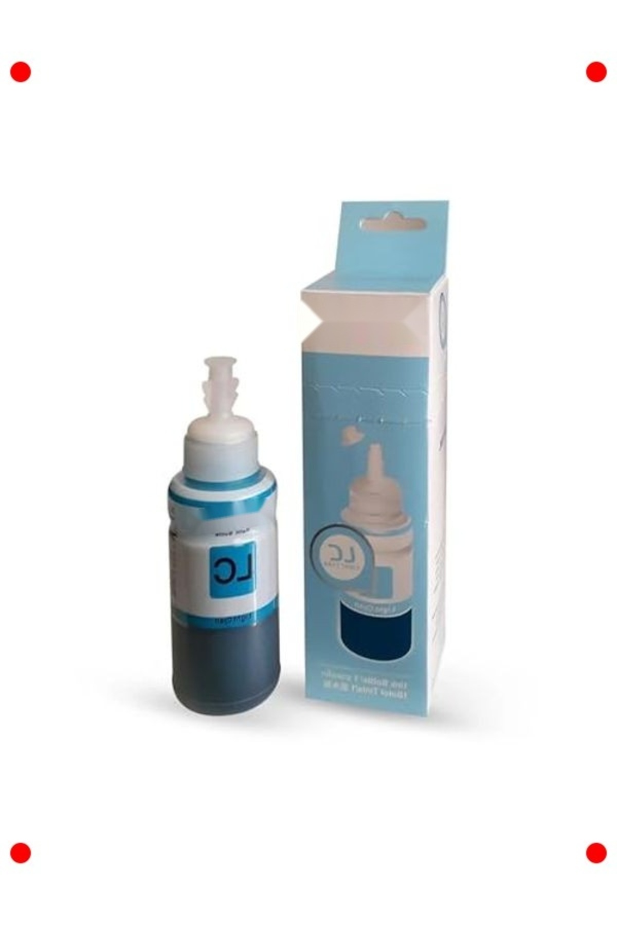 ilosstore Açık Mavi Yazıcı Mürekkebi 70ml (6 Renkli Uyumlu)