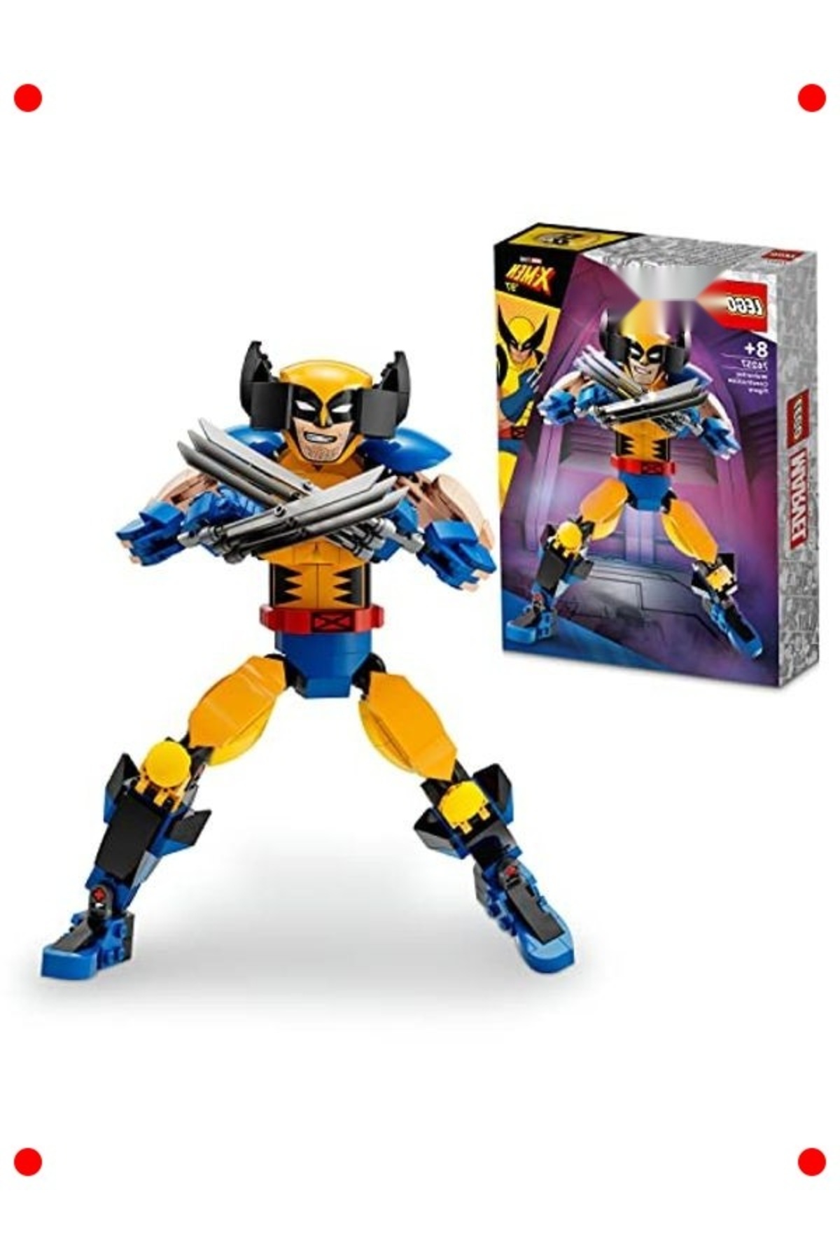 فیگور ساختنی ابرقهرمان مفصلی (۳۲۷ قطعه)