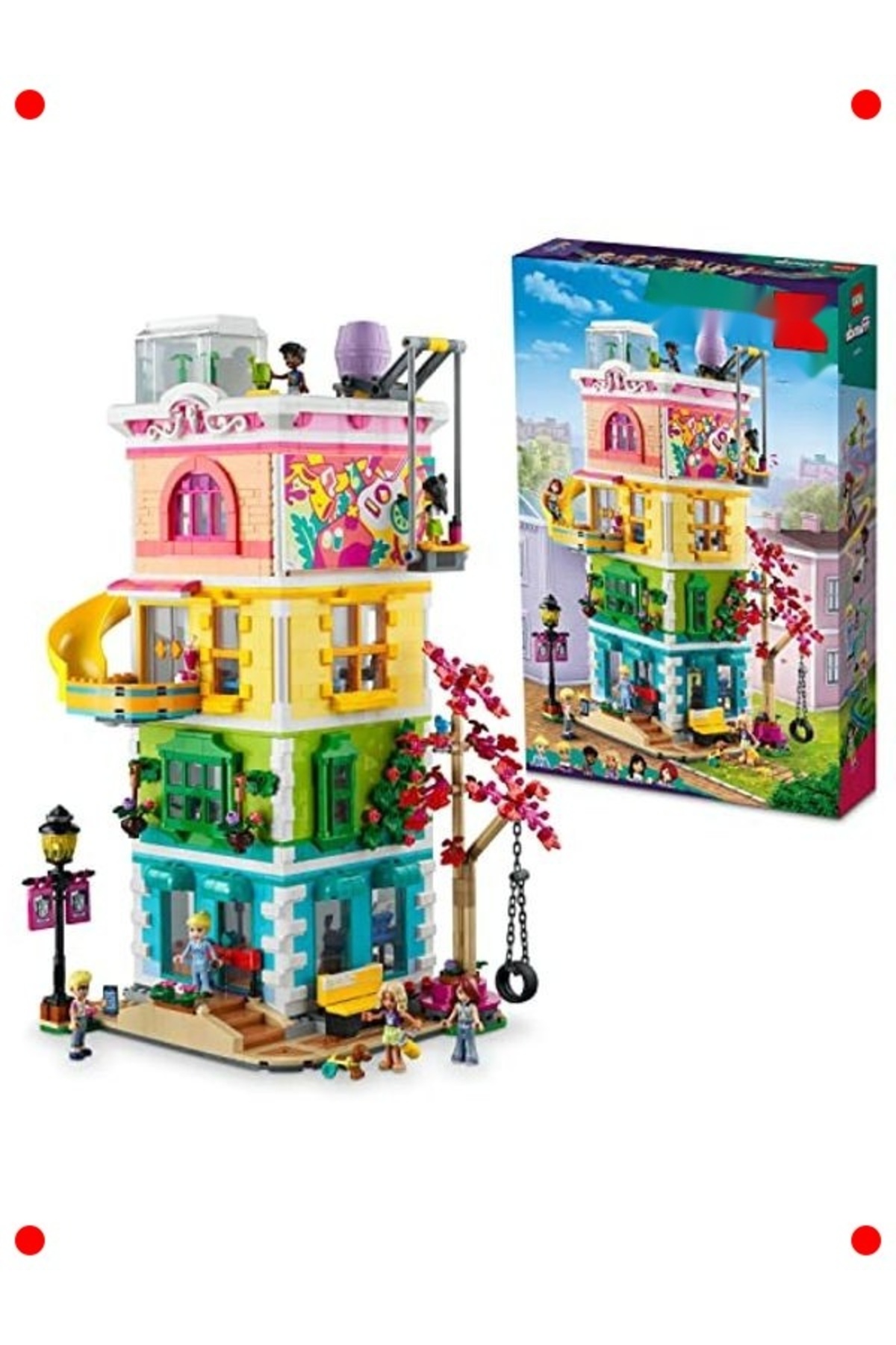 مجموعه ساخت‌وساز مرکز با جزئیات ۱۵۱۳ قطعه‌ای