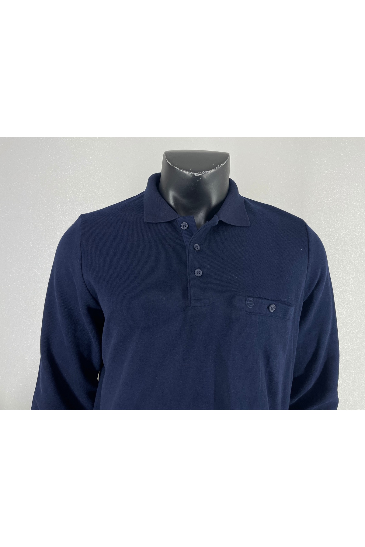 Sadık Collection Erkek Büyük Beden Polo Yaka 7XL 8XL 9XL Beden Kazak görsel 2