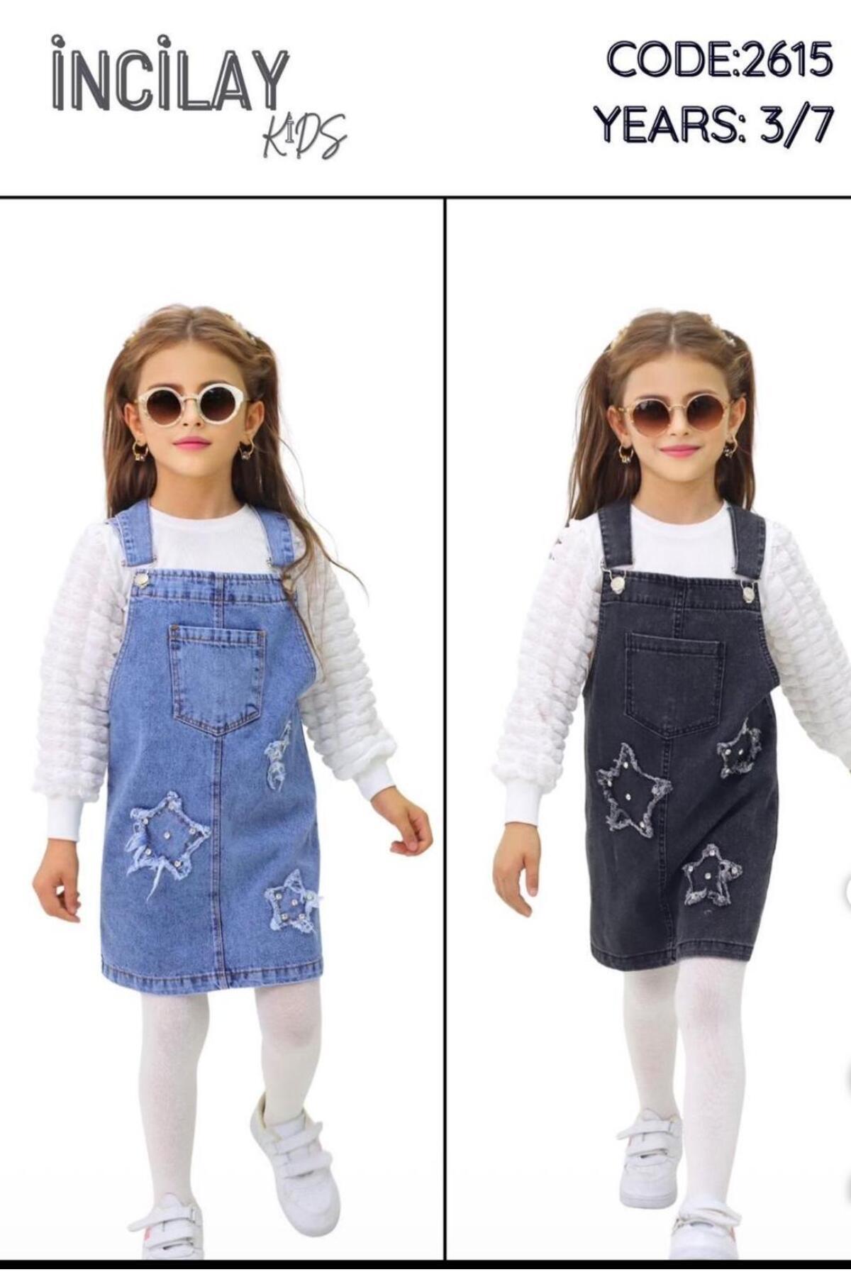 İncilay Kids KOT JİLE ELBİSE fotoğrafı 2 (önizleme)