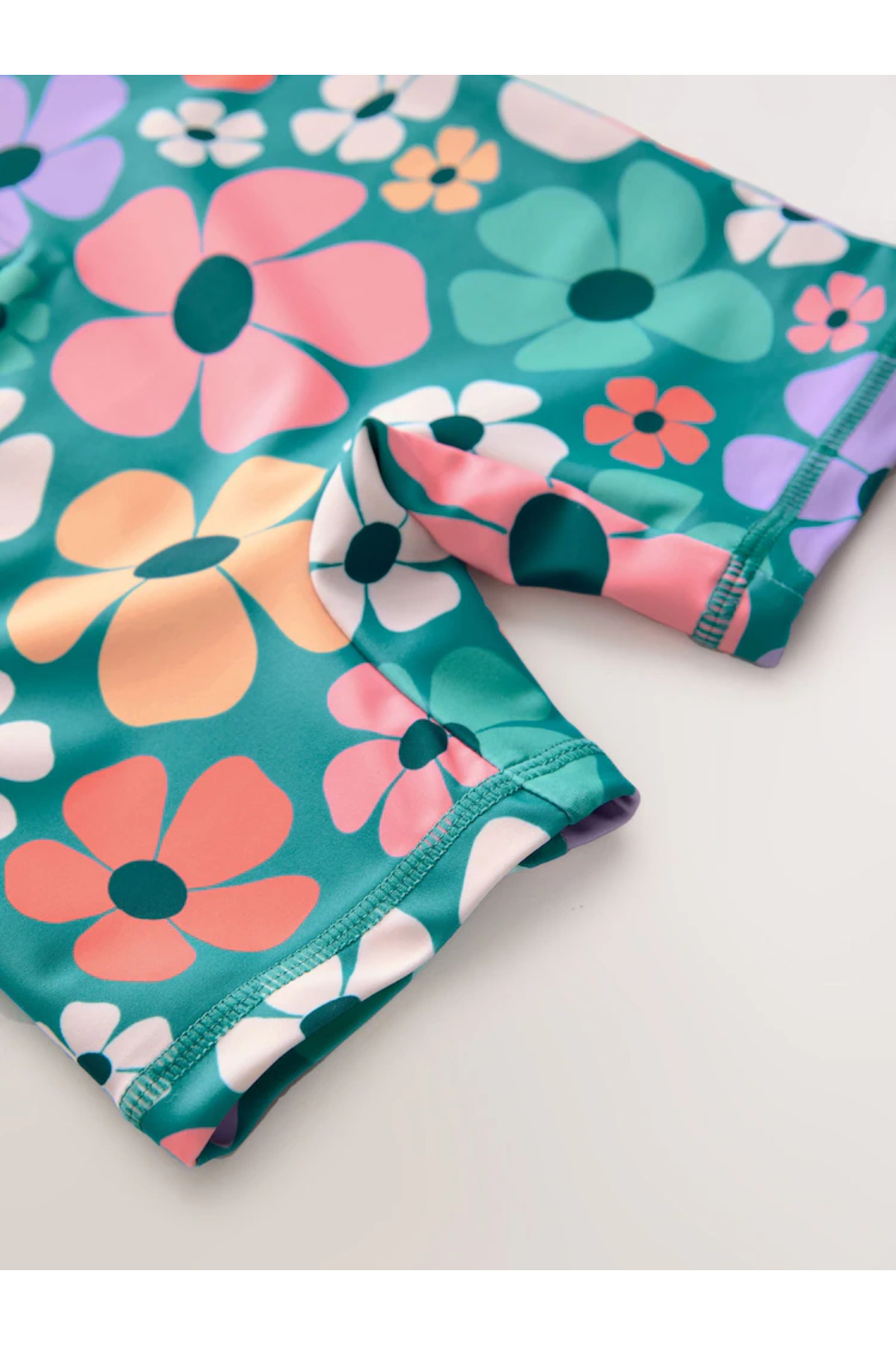 Next Baby Stampy Çiçek Desenli Güneş Koruyucu Kız Bebek & Çocuk Mayo fotoğrafı 6 (önizleme)