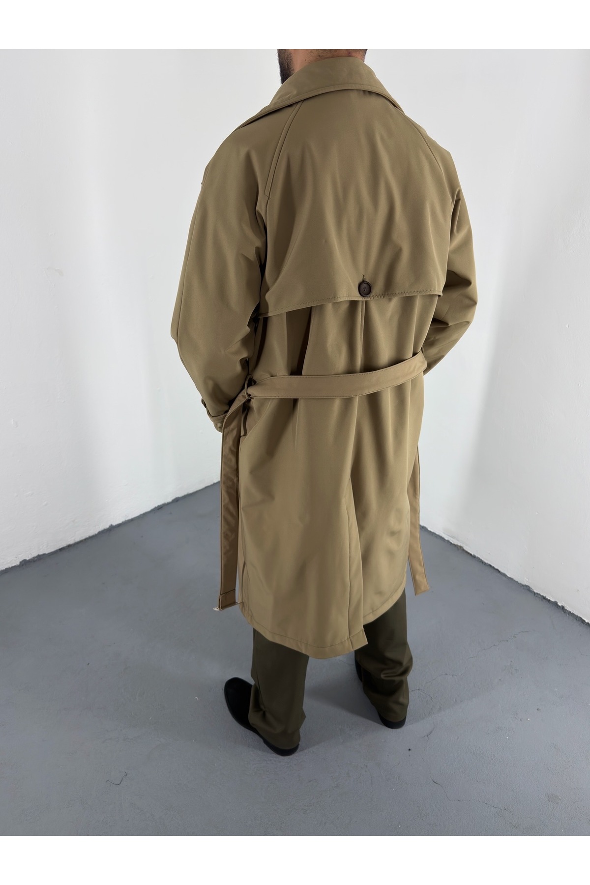 FURY wear OverSize ShoftShell Trençkot İçi Polarlı görsel 3