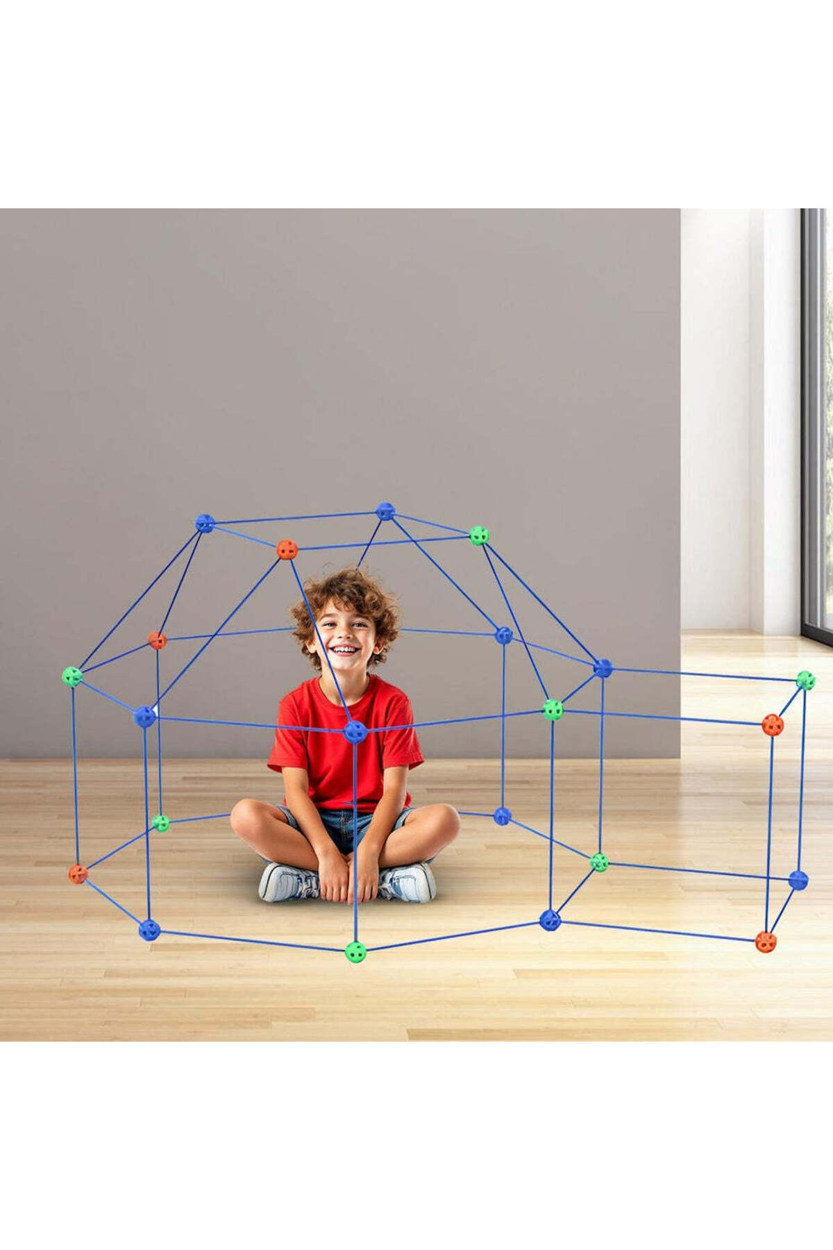 کیت سرگرمی سازنده – اسباب‌بازی خلاقانه ساخت‌وساز ۱۶۸ قطعه‌ای برای پسران و دختران