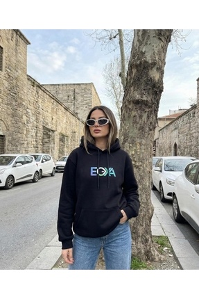 eoxa Unisex Sweatshirt-3 iplik,Polar Astarlı %100 Pamuk,konforlutasarım