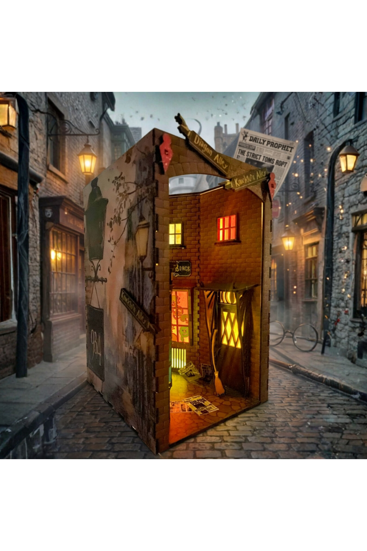 Timber Scent Knockturn Alley 3D Puzzle Maket - Classic - Fiyatı