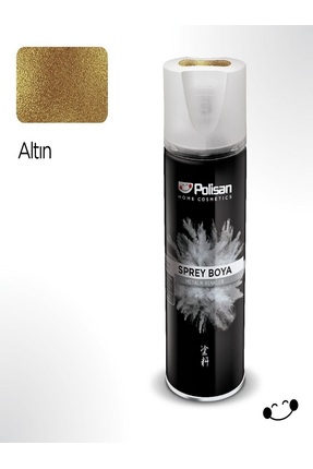 Polisan Metalik Sprey Boya Altın