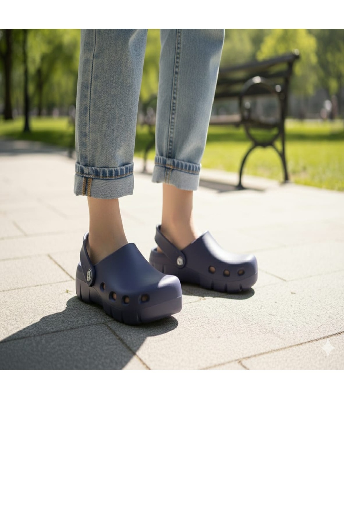 Asix Unisex Sabo, Medikal,günlük Hastane Mutfak Şef Aşçı Ve Hemşire Suya Dayanıklı Eva kaymaz taban