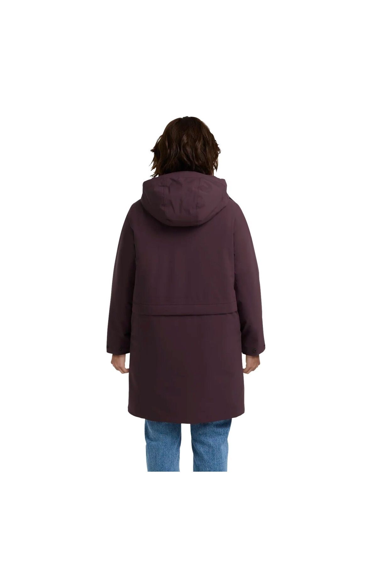 Jack Wolfskin Wintertide Kadın Mor Outdoor Ceketi KADIN OUTDOOR CEKETİ A65070 görsel 6